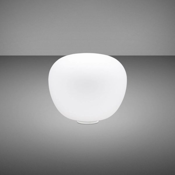 Fabbian Lumi Mochi lampe à poser, couchée, Ø 20 cm Fabbian