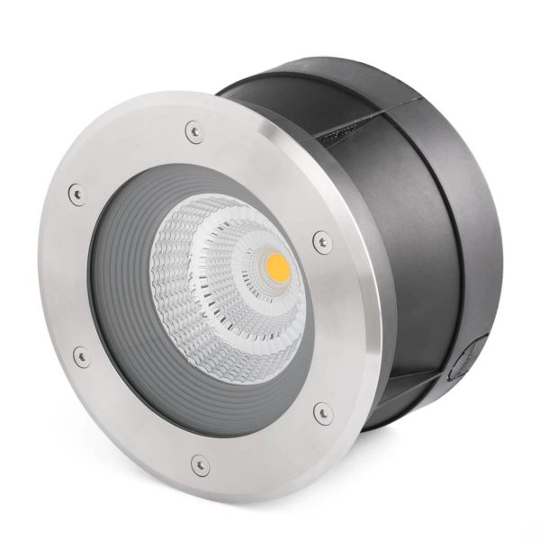 FARO BARCELONA Spot encastrable dans le sol LED Suria-24 rond 24° FARO BARCELONA