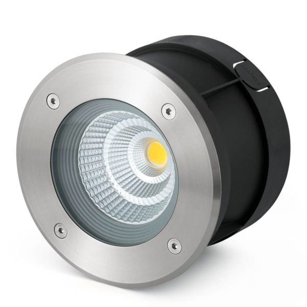 FARO BARCELONA Spot encastrable dans le sol LED Suria-12, IP67 FARO BARCELONA