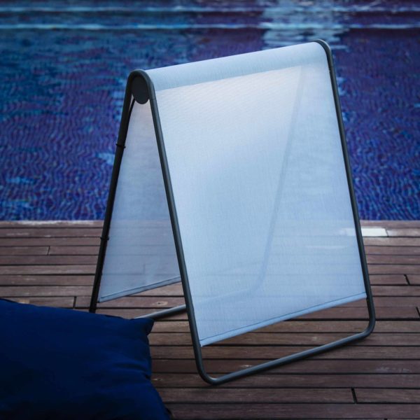 FARO BARCELONA Luminaire de terrasse LED Cadaqués, bleu FARO BARCELONA