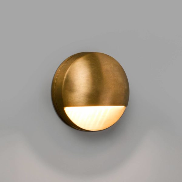 FARO BARCELONA Applique d’extérieur LED Drak en laiton FARO BARCELONA