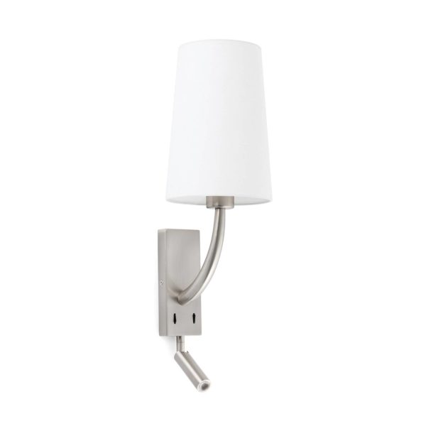 FARO BARCELONA Applique Rem avec liseuse LED