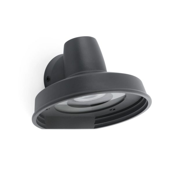 FARO BARCELONA Applique d’extérieur Bronx, gris foncé FARO BARCELONA
