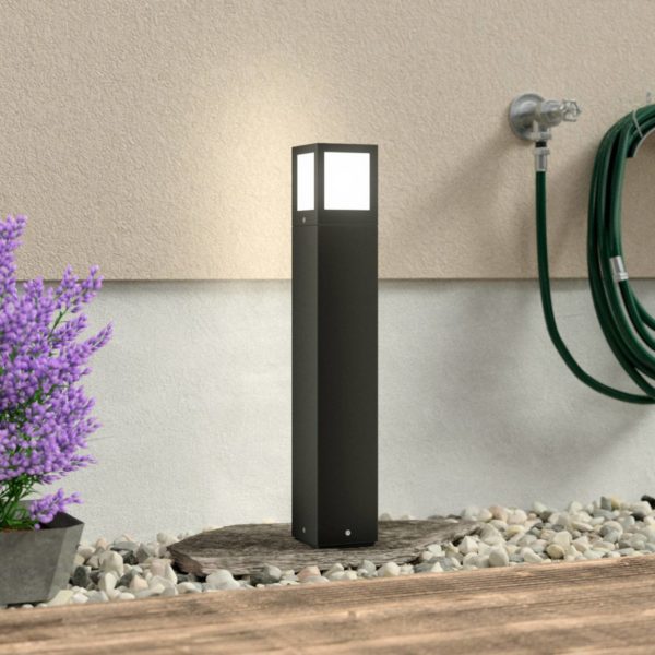 FARO BARCELONA Borne lumineuse Onze moderne en gris foncé FARO BARCELONA