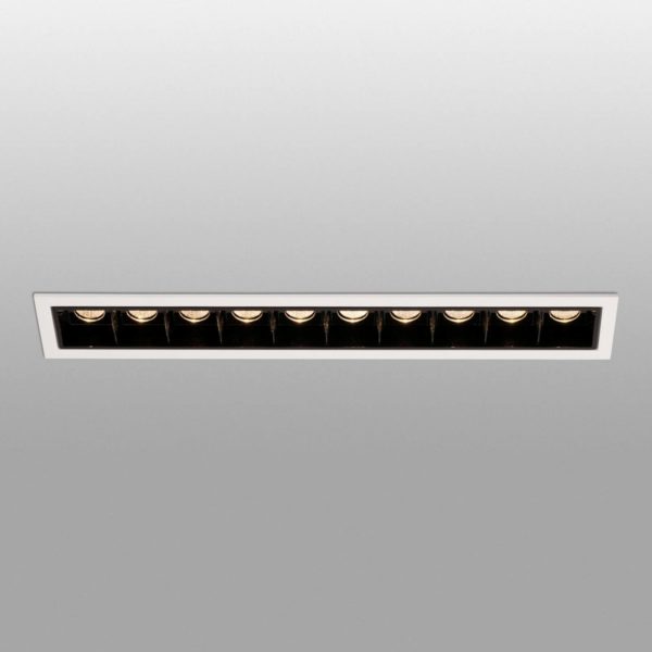 FARO BARCELONA Lampe encastrable LED Troop avec cadre