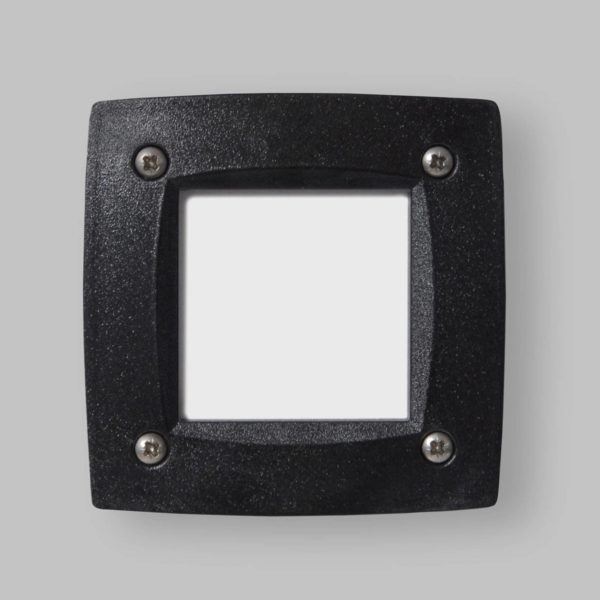 Fumagalli Lampe encastrable LED Leti 100 Square noire 3W CCT Fumagalli