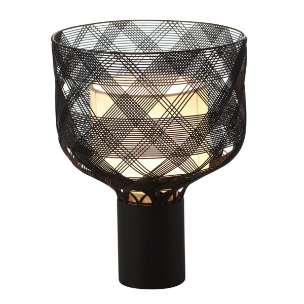 Forestier Antenna S lampe à poser 20 cm noire Forestier