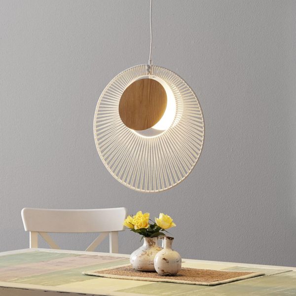 Forestier Oyster suspension de designer, blanche Forestier
