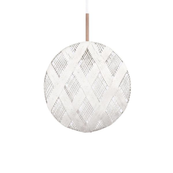 Forestier Chanpen M Diamant suspension, blanche Forestier