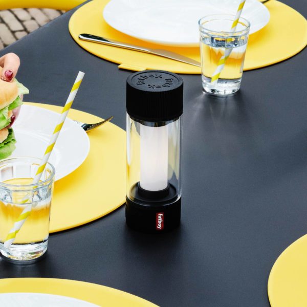 Fatboy lampe table LED Tjoepke batterie anthracite Fatboy