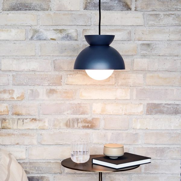 FRANDSEN Suspension Butterfly, bleu acier, Ø 21 cm Frandsen