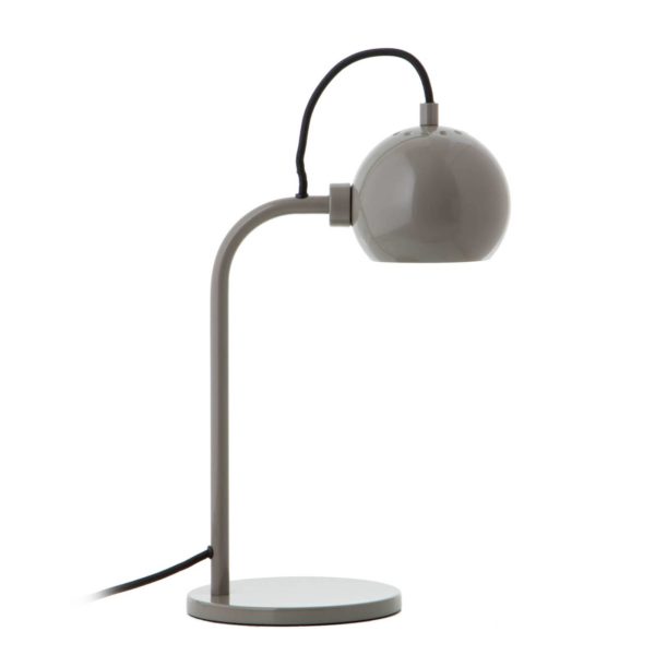 FRANDSEN Ball Single lampe à poser, gris foncé Frandsen