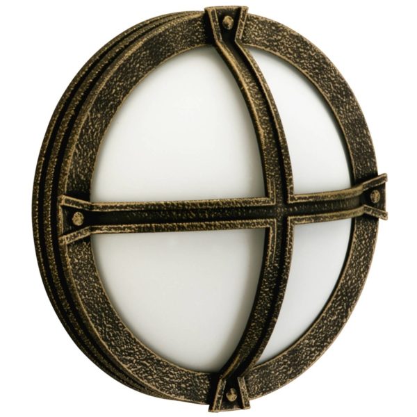 Albert Leuchten Applique d'extérieur Agneß style rustique brun Albert Leuchten
