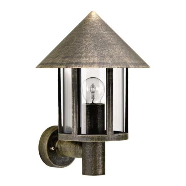 Albert Leuchten Applique d'extérieur Torcia brun laiton Albert Leuchten