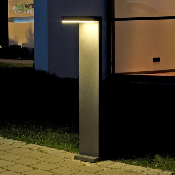 Albert Leuchten Borne lumineuse LED Tamar en aluminium anthracite Albert Leuchten