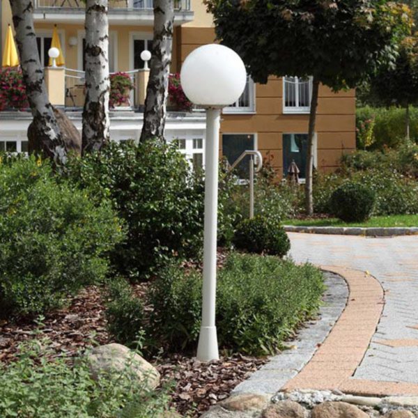 Albert Leuchten Borne lumineuse KRISTALLKUGEL coloris blanc Albert Leuchten