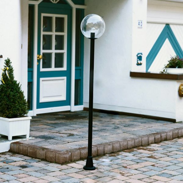 Albert Leuchten Lampadaire KRISTALLKUGEL noir Albert Leuchten