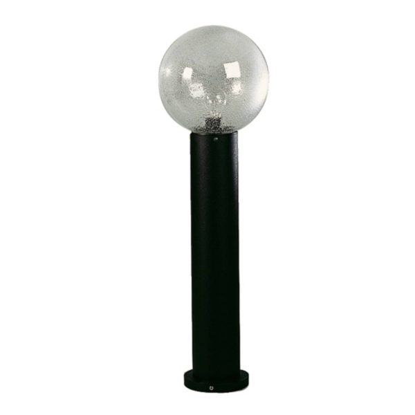 Albert Leuchten Potelet noir en verre à bulles Albert Leuchten