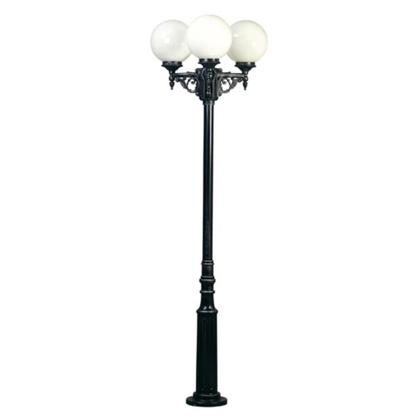 Albert Leuchten Ravissant chandelier noir-argenté 163 à 3 lampes Albert Leuchten