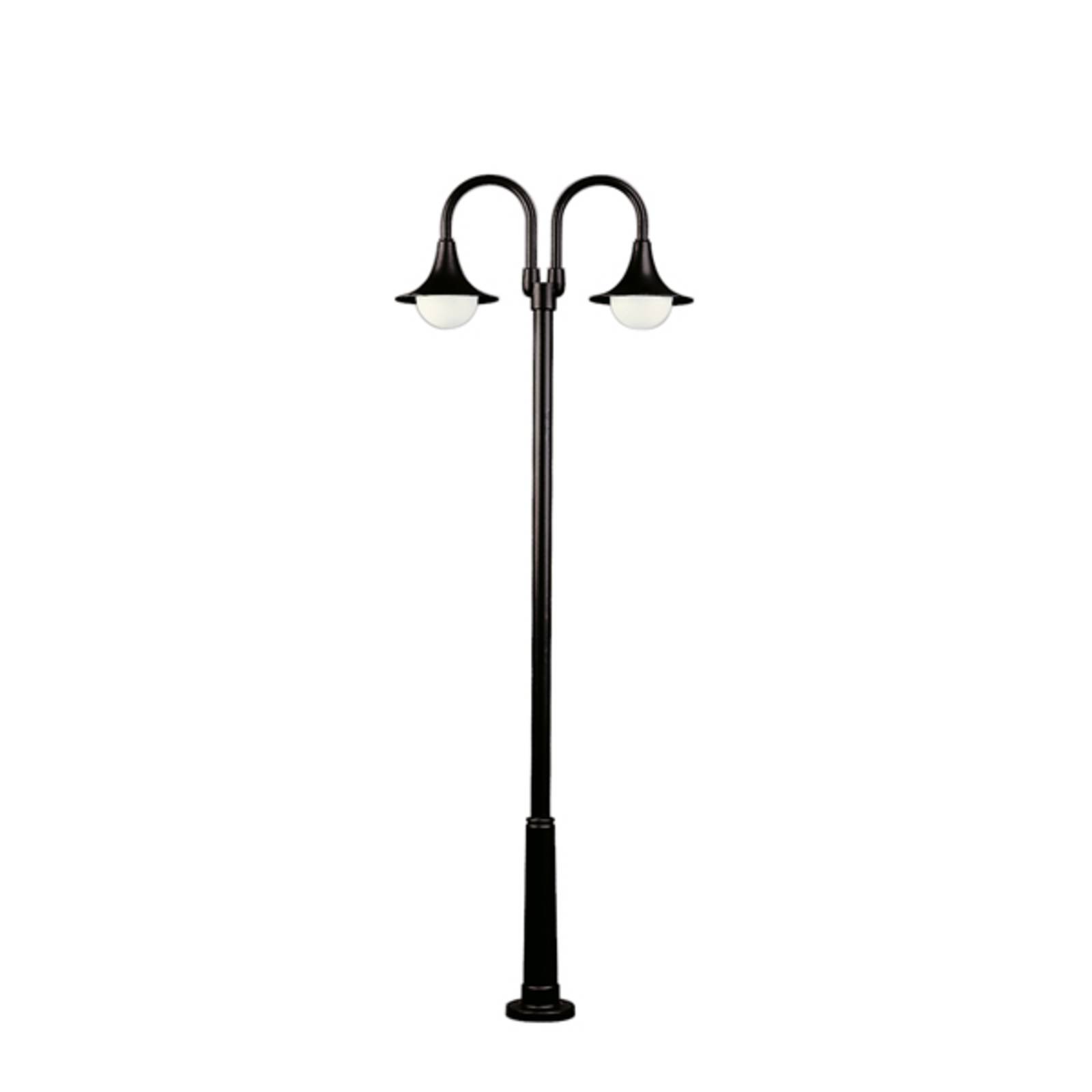 Albert Leuchten Lampadaire élégant 171 noir à 2 lampes Albert Leuchten