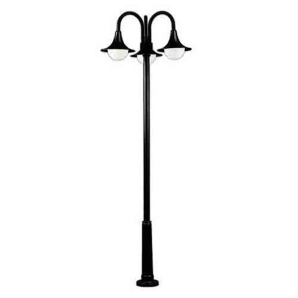 Albert Leuchten Lampadaire élégant 171 noir à 3 lampes Albert Leuchten