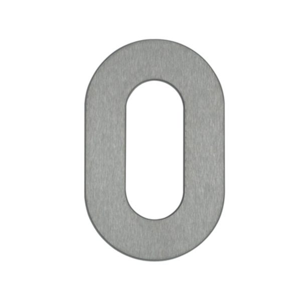 Albert Leuchten Numéro de maison 0- en inox Albert Leuchten