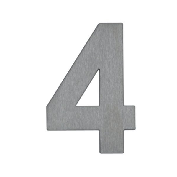 Albert Leuchten Numéro de maison 4- en acier Albert Leuchten