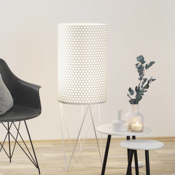 GUBI Pedrera PD2 lampadaire avec variateur, blanc GUBI