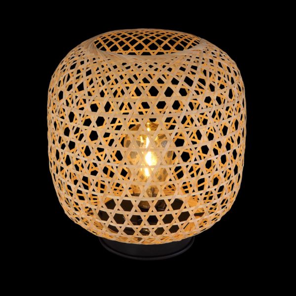 Globo Lampe solaire LED décorative 36671 déco bambou Globo