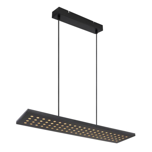 Globo Suspension LED Dolores, noir mat/noir Globo