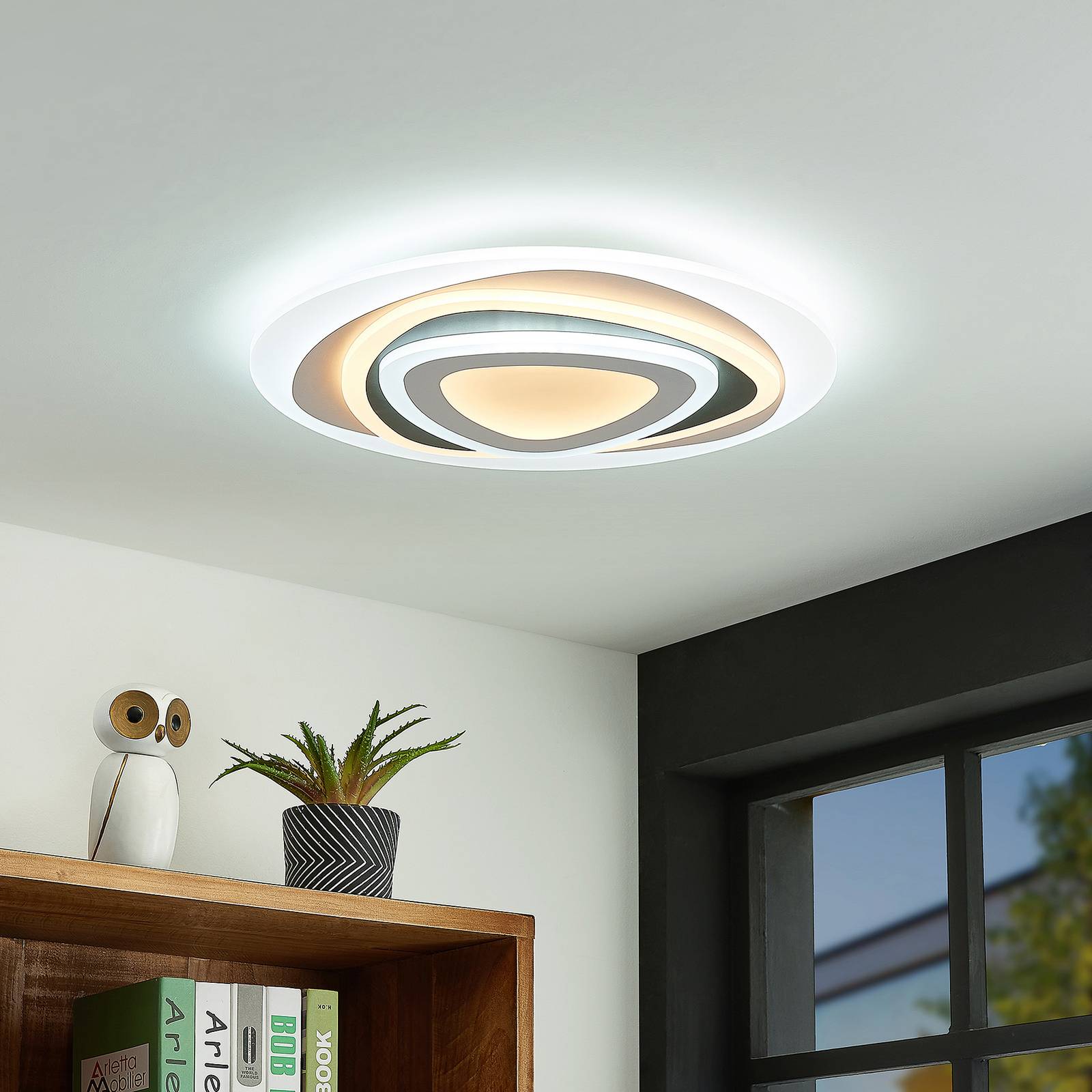 Lindby Plafonnier LED Rebeka