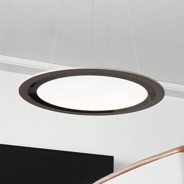 GRIMMEISEN Onyxx Circular Blue Plus plafond fixe GRIMMEISEN