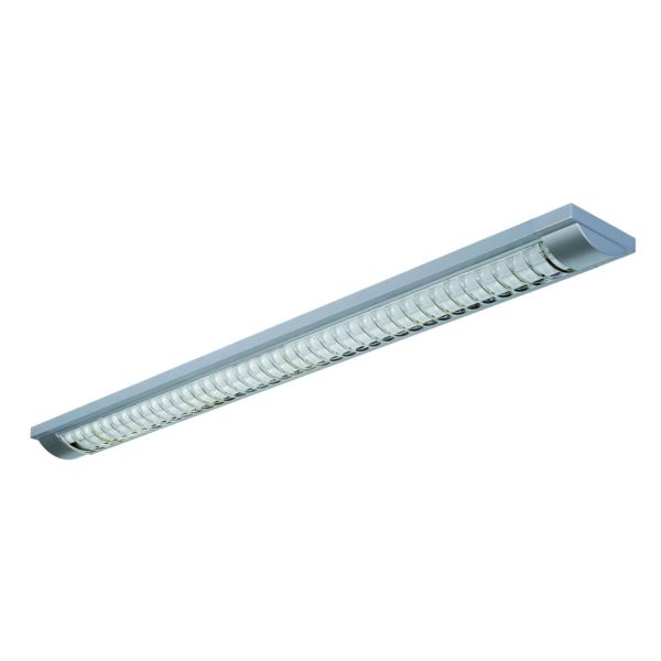 G & L Handels GmbH Luminaire à trame LED 444 avec G13/T8, argenté G & L Handels GmbH