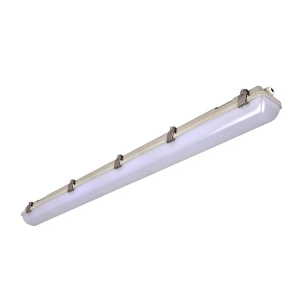 G & L Handels GmbH Lampe LED pièces humides 659, grise, 126 cm, 25 W G & L Handels GmbH