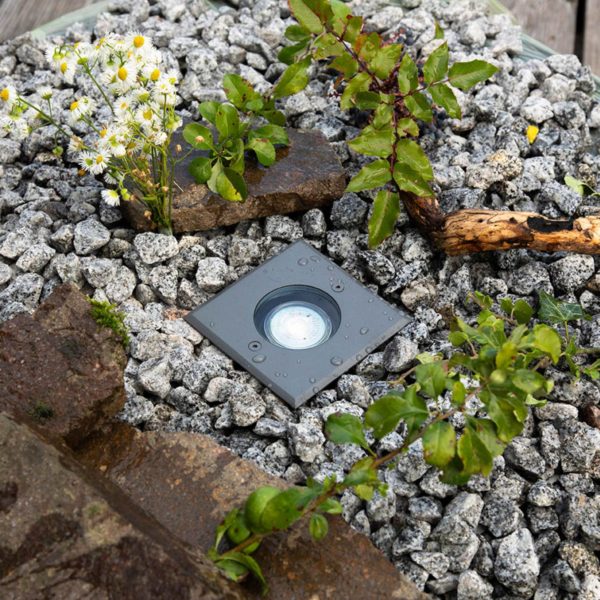 EVN Talpa spot encastrable sol inox angulaire EVN