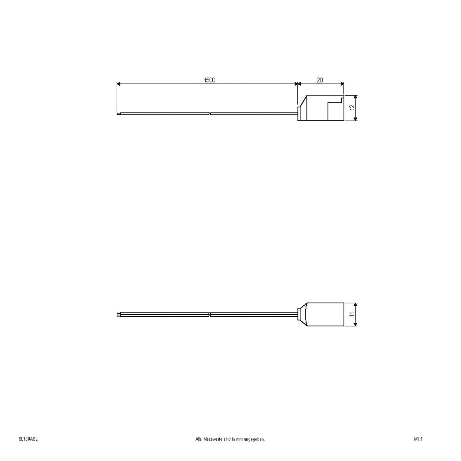 EVN Câble de raccordement pour série Bordo long 150 cm EVN