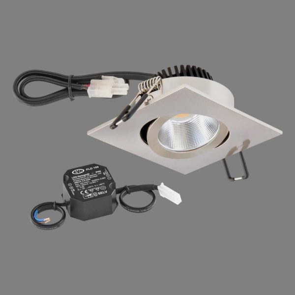 EVN PC20 lampe avec variateur 3000K inox EVN