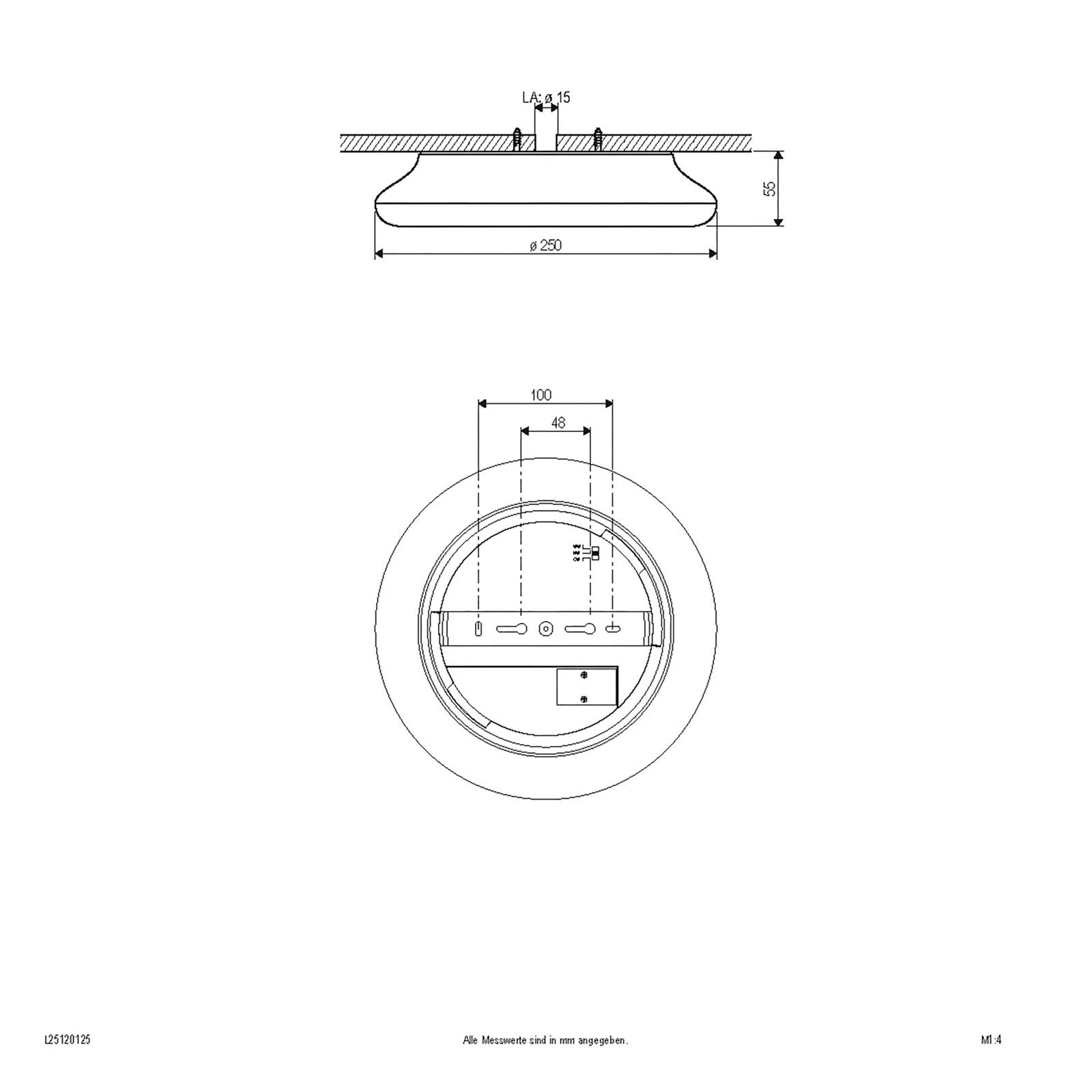 Plafonnier LED EVN Catino