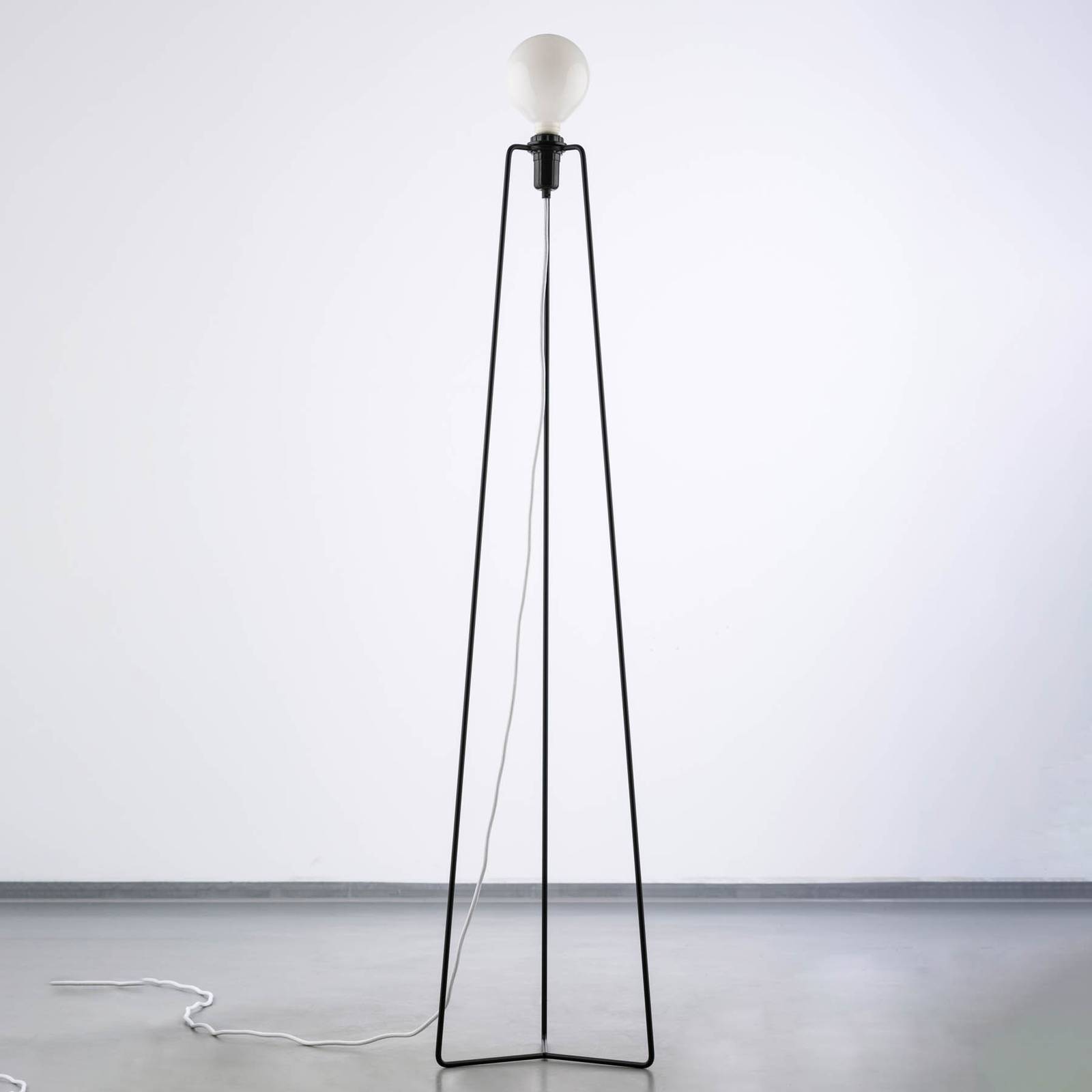 GRUPA Model M3 lampadaire LED noir