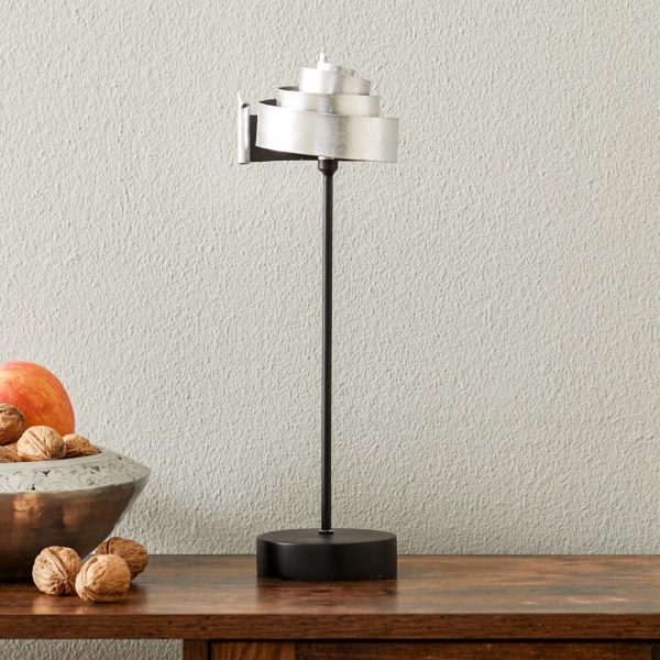 Holländer Jolie lampe à poser BANDEROLE SILBER, fer Holländer