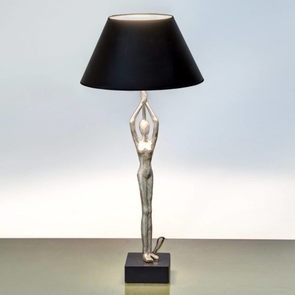 Holländer Lampe à poser Ballerino avec figurine Holländer