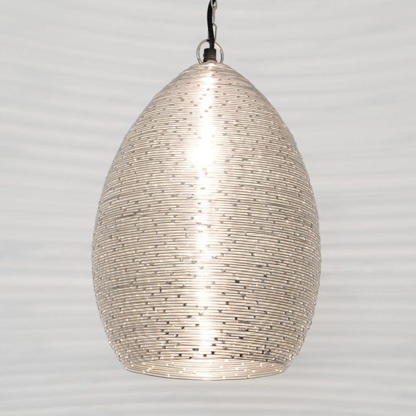 Holländer Suspension en acier Colibri avec finition nickelée Holländer