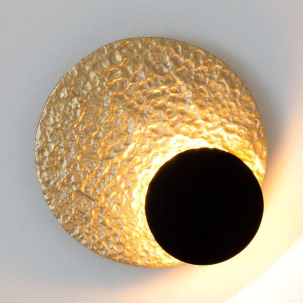 Holländer Applique LED Infinity en doré, Ø 26 cm Holländer