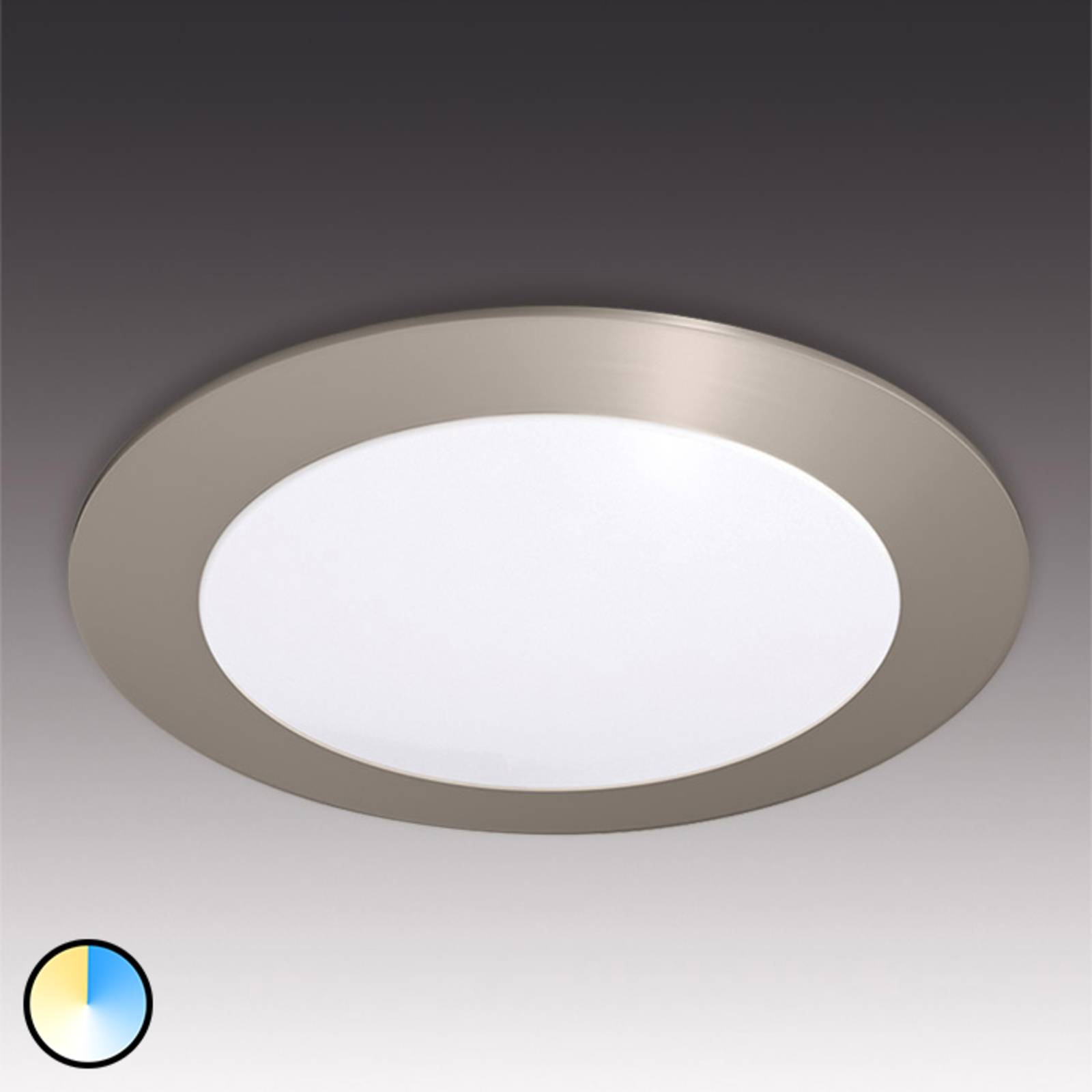 Hera Lampe encastrable LED ronde Dynamic FR 68 Hera