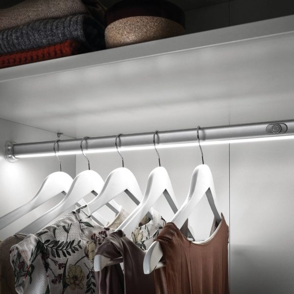 Hera Lampe tringle LED avec capteur, 120 cm Hera