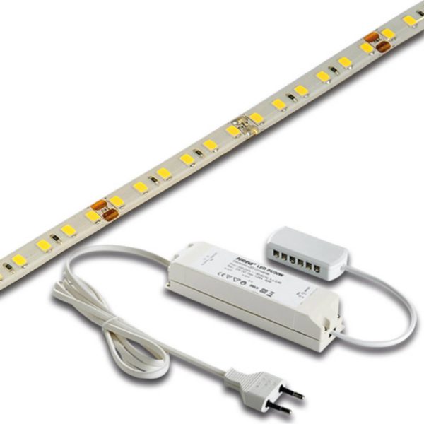 Hera Ruban LED Basic-Tape S, IP54, 2.700K, longueur 260cm Hera