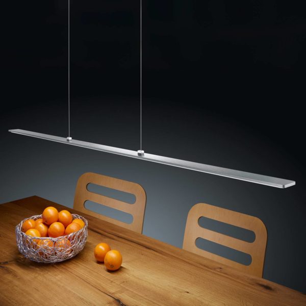 Helestra Lexx suspension LED nickel mat EasyLift Helestra