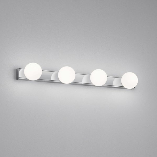 Helestra Lis applique pour miroir LED, à 4 lampes Helestra