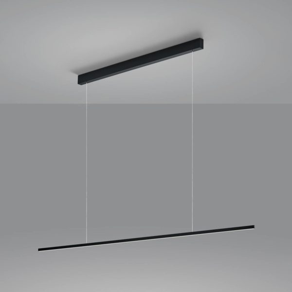 Helestra Loopy suspension LED, diffuseur acrylique Helestra