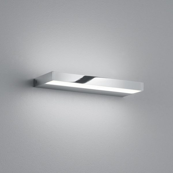 Applique murale LED Helestra Slate, chrome, 30 cm Helestra